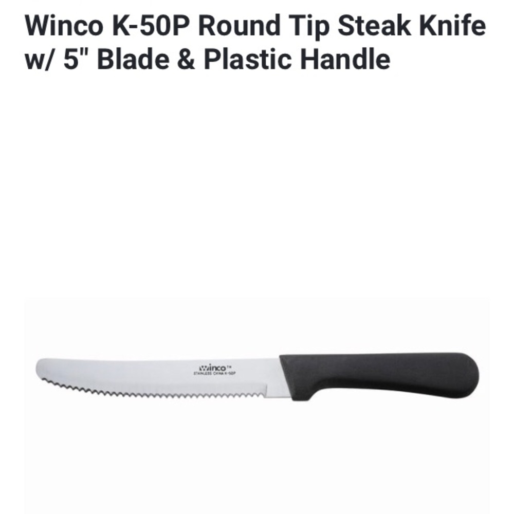 Brand New Set of (12) Winco Steak Knives